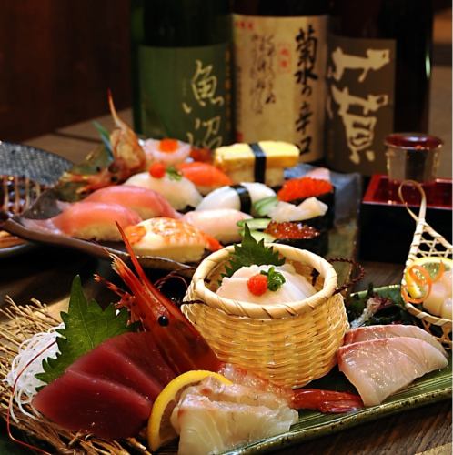 自慢の魚介を大奉仕！