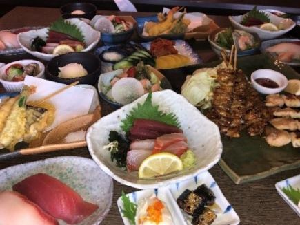 【3H飲み放題付き】ゆったり！だんまや充実コース 全9品5000円(税込)