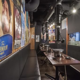 這裡也提供吧台座位,所以即使是獨自用餐的客人也可以在這裡用餐。