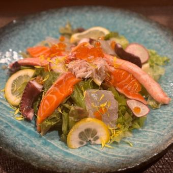 생선 카르파치오 샐러드
