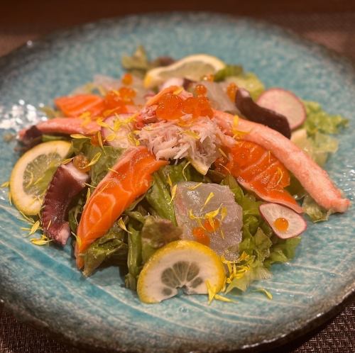 생선 카르파치오 샐러드