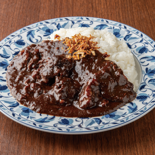 Demi-glace beef tongue curry