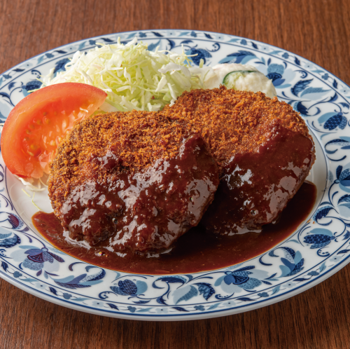 Homemade minced meat cutlet 1,078 yen (tax included)