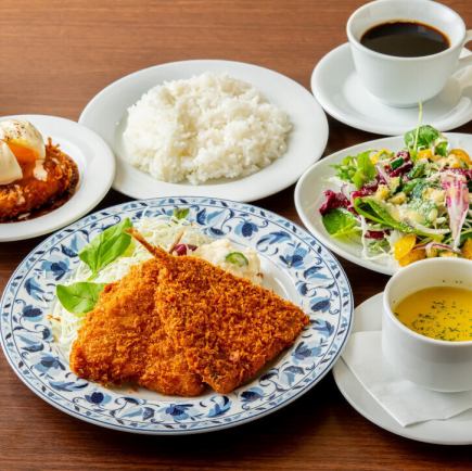 特大アジフライ（ディナーセット）