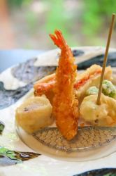 Assorted tempura