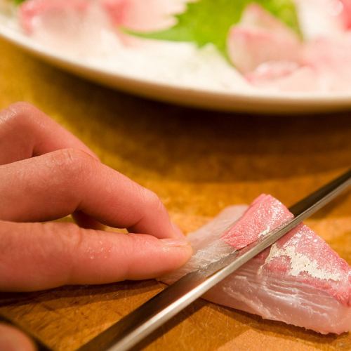 Luxurious! Assortment of sashimi ♪