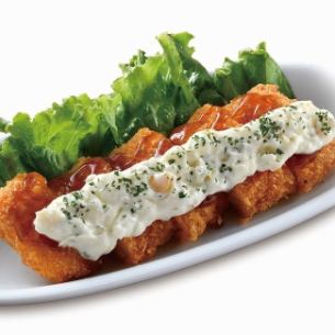 Shrimp cutlet nanban tartar sauce