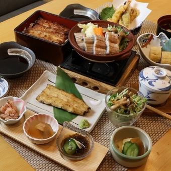 彩（いろどり）高之屋コース【彩り豊かな高之屋自慢の鰻料理】