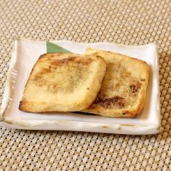 蕗みその油揚げ包み焼き