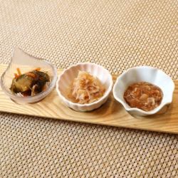 珍味三種盛り