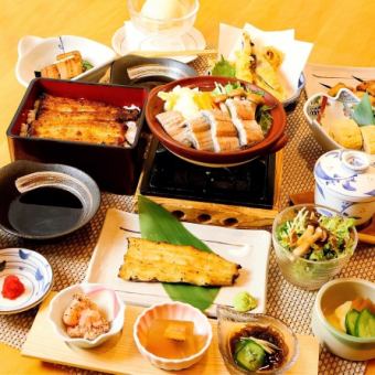 極（きわみ）高之屋コース　【高之屋の鰻料理を一同に】