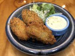 Deep fried oysters