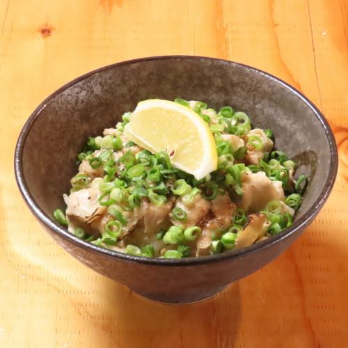 ネギ塩豚めし