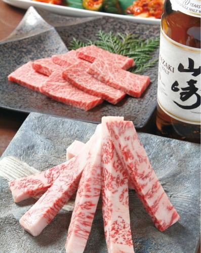 Prepare sake that goes well with meat