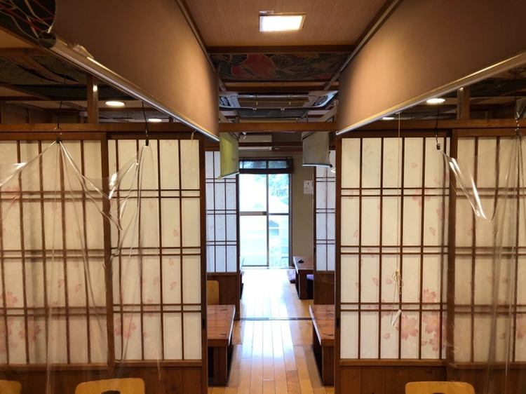 [3rd floor] It can be partitioned and can be used in a semi-private room.Can accommodate up to 60 people.* Kumamoto Prefecture certified store.Currently, measures against new coronavirus infection are being implemented.