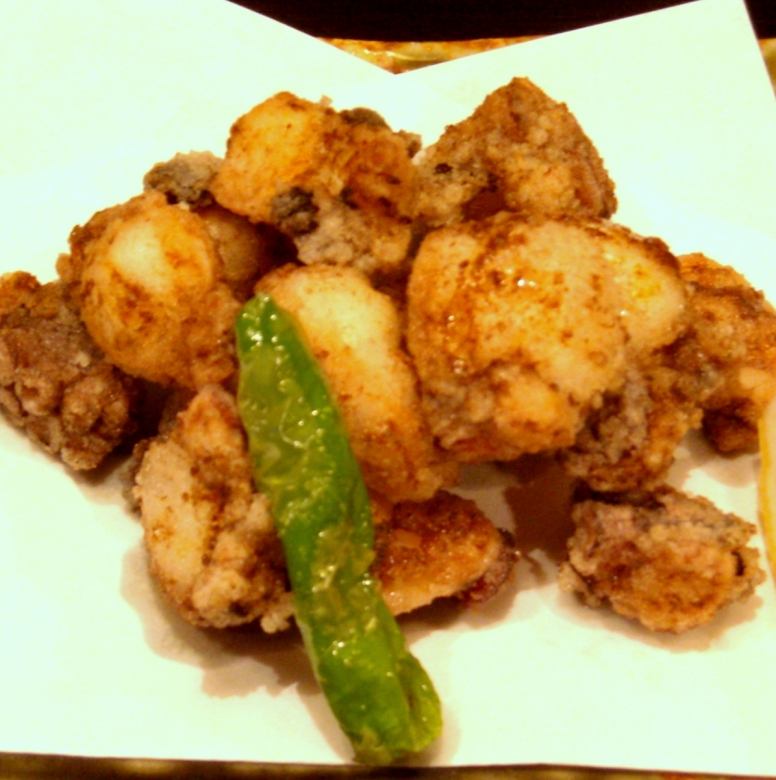 Deep-fried octopus