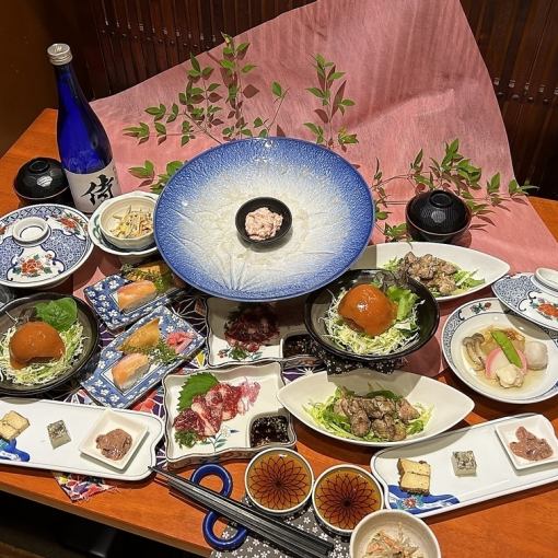 【松コース5500円】当店1番人気！刺身満足コース！『+1500円で飲み放題100分』