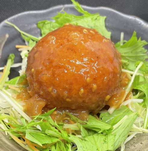 名物のトマトの天ぷら