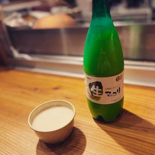 【定番】韓国での定番韓国酒！甘みのあるマッコリ！！