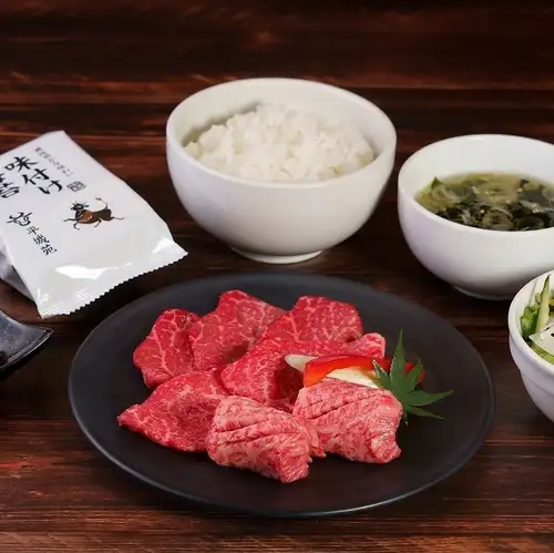 와규 아카미 삼매 저녁 세트