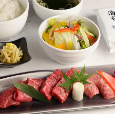 【仅限工作日】和牛精瘦牛肉晚餐套餐