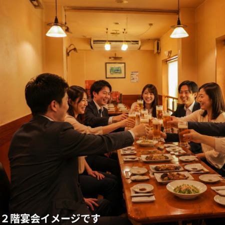 這間私人宴會廳最多可容納25人！整個三樓將為您預留，讓您盡情享受派對樂趣，無需擔心其他客人！洗手間也位於三樓！