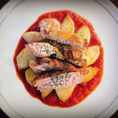 <4/1~> Marinara course with carefully selected chicken thighs and new potatoes ◇ 120 minutes standard all-you-can-drink included ◇ 5 dishes in total ◇