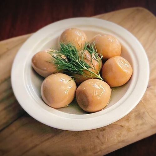 燻鵪鶉蛋橄欖油