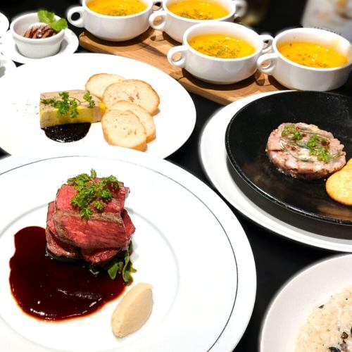 12月1日～2月28日：跨年派对！黑毛和牛铁板烧套餐！8道冬季限定料理◇120分钟含高级无限畅饮