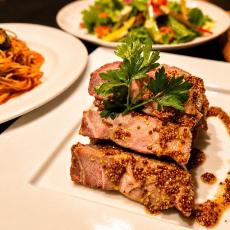 【6/1～8/31限定】夏の宴会におすすめ｜厳選豚肩ロースコース〈2時間飲み放題付 5,000円税込〉