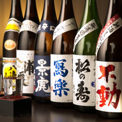 “Sake” and shochu selected by taskers are the No.1 product lineup!