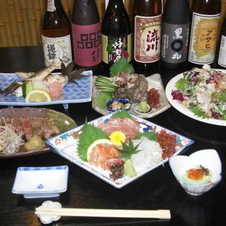 宴会コース（飲み放題付き） ※要予約