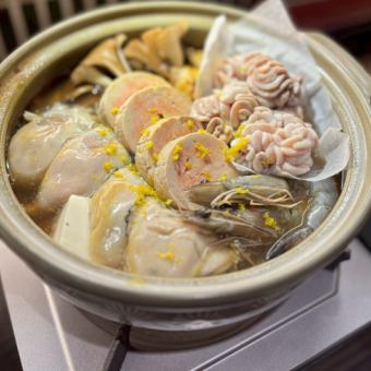 【冬季限定】とりこの海物語鍋コース+2H飲放