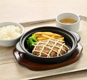 ガリマヨバーグ定食