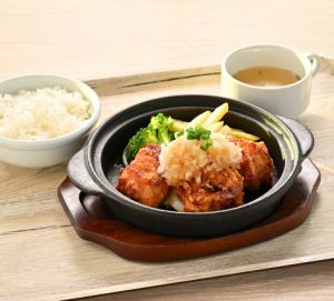 鬼おろしポン酢＆ザンギ定食