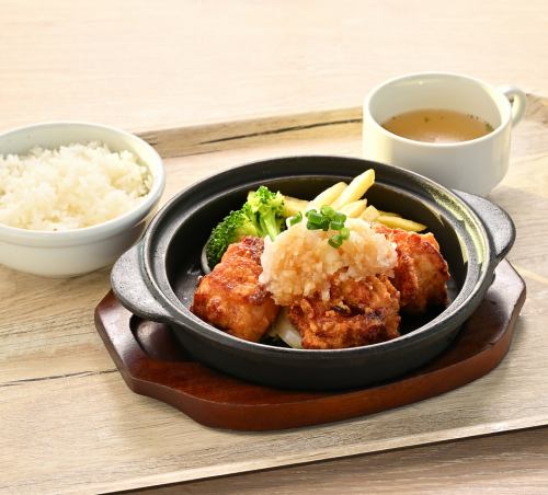 鬼おろしポン酢＆ザンギ定食