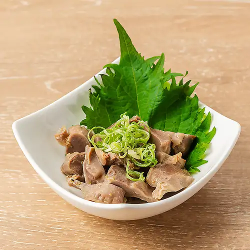 砂ずりのねぎ塩和え