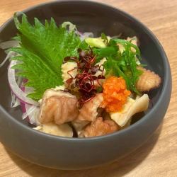 大和肉鶏 皮ぽん酢