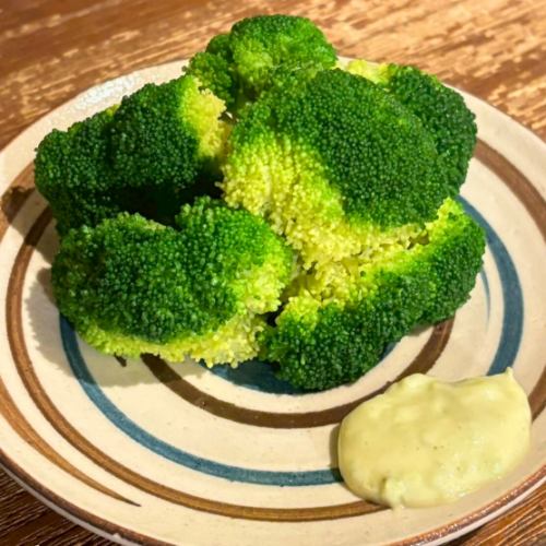 ブロッコリー塩茹で
