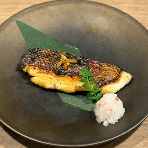 桜鯛の幽庵焼き