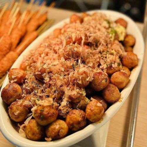 揚げたこ焼き