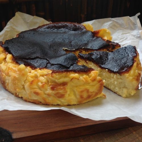 rich basque cheesecake