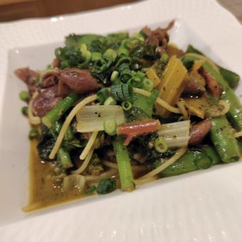 【パーティコース4500円(税込)2名様～】仲間と食す大皿料理。全4品（メイン、パスタ含む）