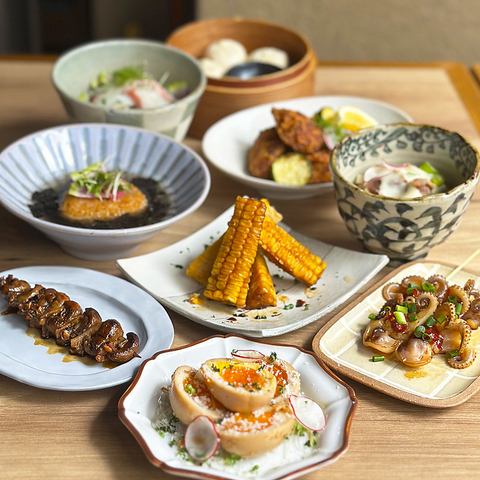 こだわりの創作串料理がおすすめ♪種類も豊富!