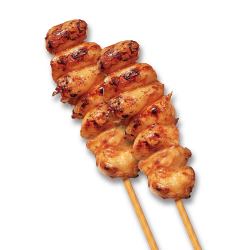 2 skewers of chicken thigh with cartilage (salt sauce or umami sauce)