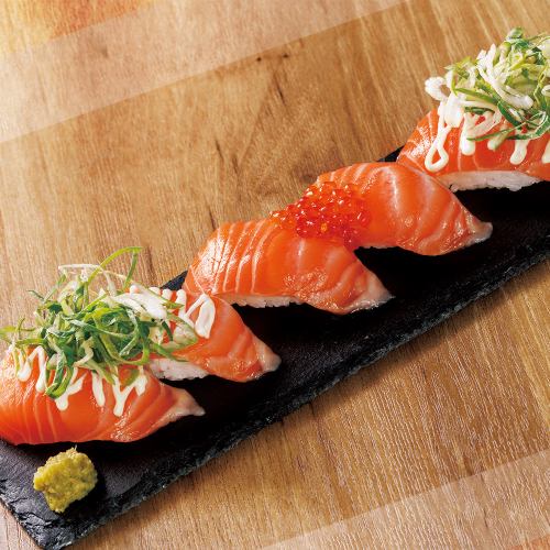 サーモンのにぎり寿し 6貫盛り