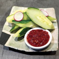 冷やし野菜　きゅうり