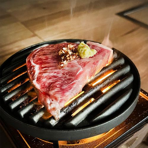 [Gokugyu] Rare cuts of Wagyu beef teppanyaki
