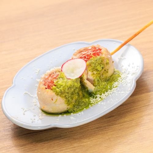 Cherry Tomato Roll with Gebese & Parmesan Cheese