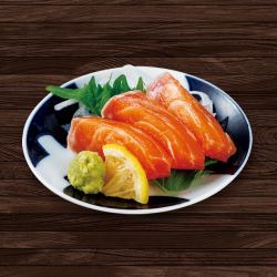 サーモン刺身